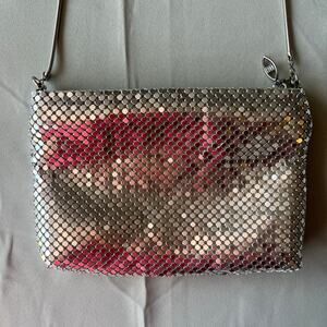 Silver Shiny Sequin Purse - Perfect for the Holidays!